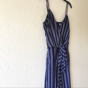 SOLD Michael Kors Surplice Tie Waist Jumpsuit